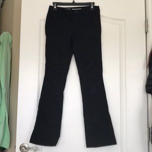 Target Mossimo boot cut black work pants